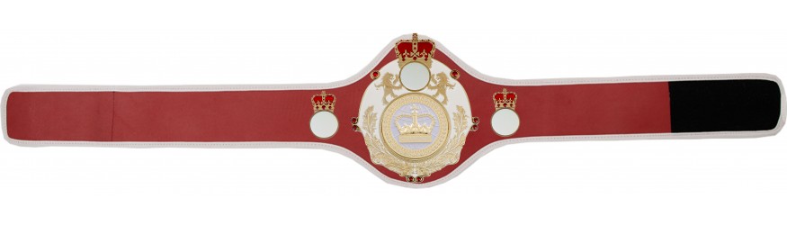 QUEENSBURY CHAMPIONSHIP BELT QUEEN/W/G/WHTGEM - AVAILABLE IN 8+ COLOURS